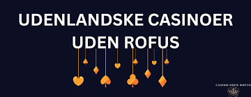 Casino uden ROFUS med lav indbetaling - Spil trygt og sikkert